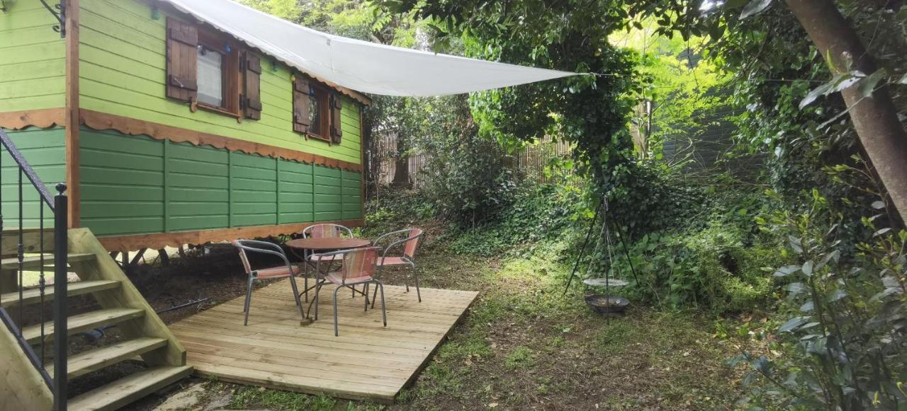 Roulotte Tipergwendiou Hotel Plougonvelin Bagian luar foto